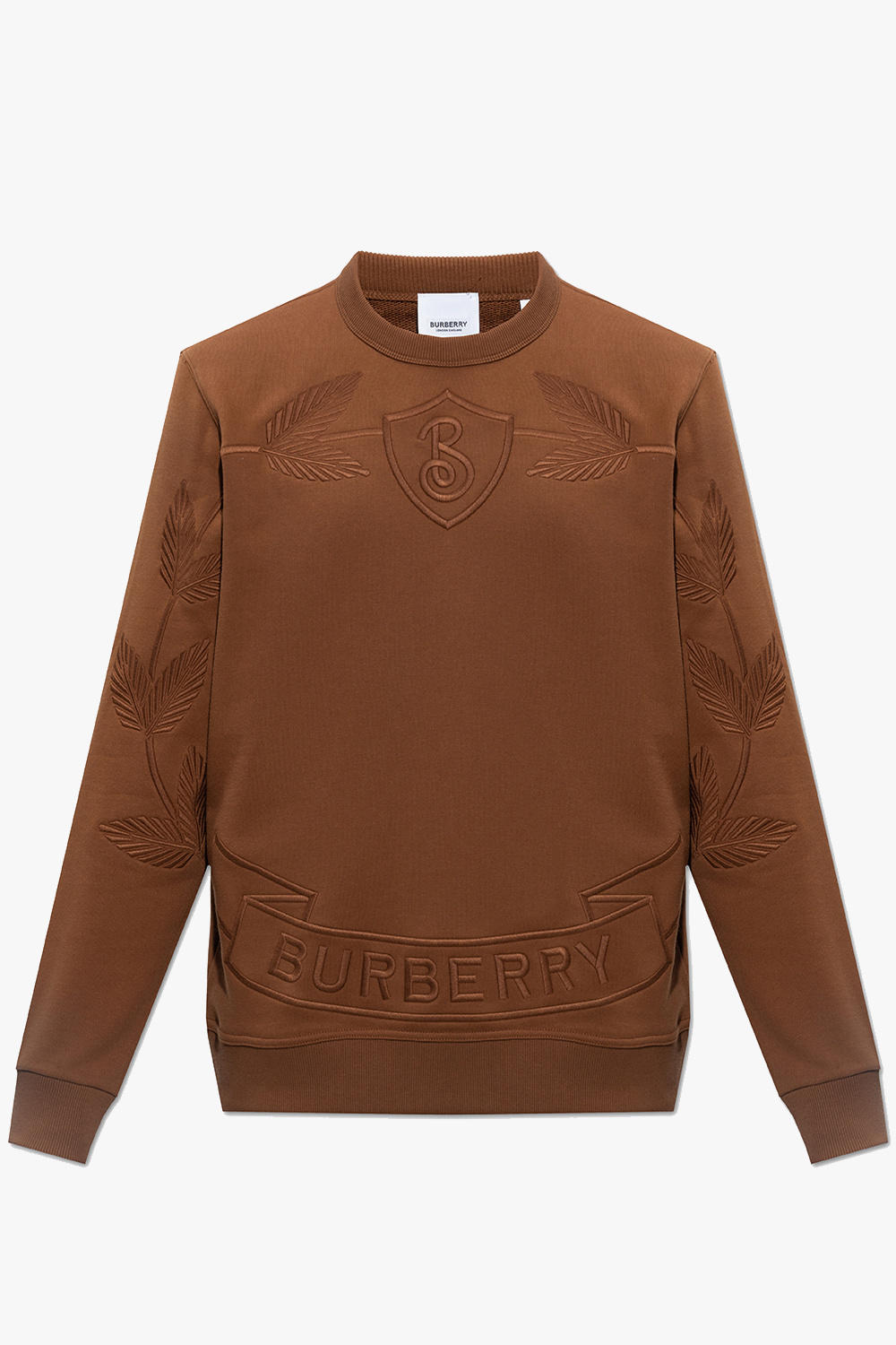 burberry embroidered deer oversized t shirt item Brown Banstead sweatshirt Burberry SchaferandweinerShops Nicaragua